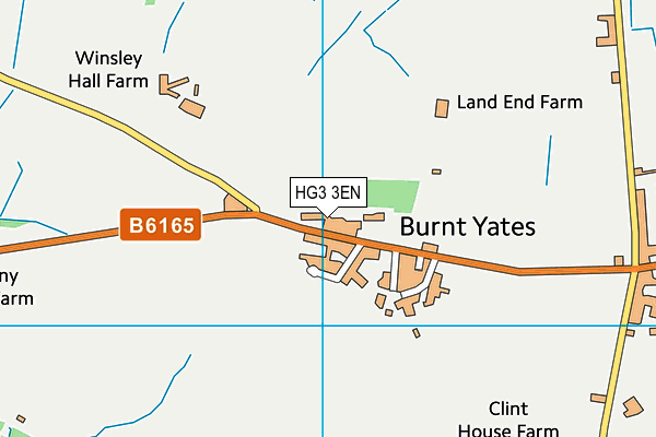 HG3 3EN map - OS VectorMap District (Ordnance Survey) HG3 3EN map - OS VectorMap District (Ordnance Survey)