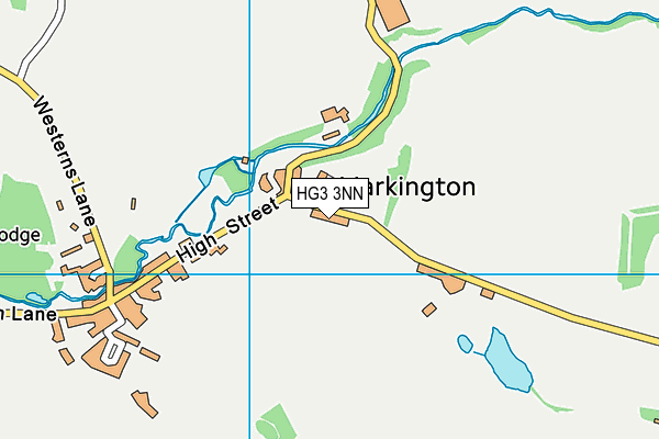 HG3 3NN map - OS VectorMap District (Ordnance Survey)