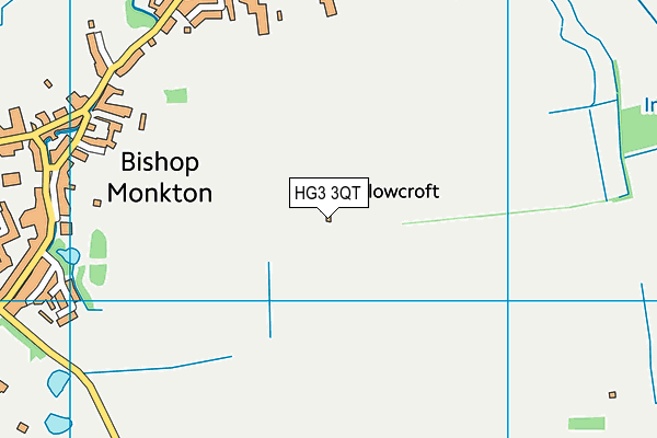 HG3 3QT map - OS VectorMap District (Ordnance Survey) HG3 3QT map - OS VectorMap District (Ordnance Survey)