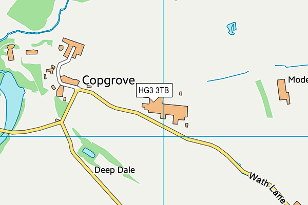 HG3 3TB map - OS VectorMap District (Ordnance Survey) HG3 3TB map - OS VectorMap District (Ordnance Survey)