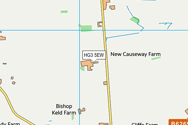 HG3 5EW map - OS VectorMap District (Ordnance Survey) HG3 5EW map - OS VectorMap District (Ordnance Survey)