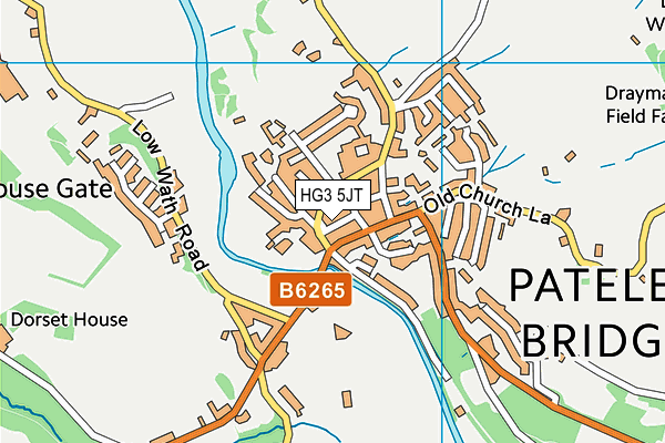 HG3 5JT map - OS VectorMap District (Ordnance Survey) HG3 5JT map - OS VectorMap District (Ordnance Survey)