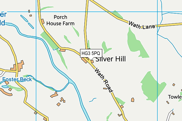 HG3 5PQ map - OS VectorMap District (Ordnance Survey) HG3 5PQ map - OS VectorMap District (Ordnance Survey)