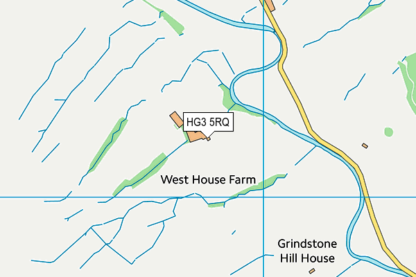 HG3 5RQ map - OS VectorMap District (Ordnance Survey) HG3 5RQ map - OS VectorMap District (Ordnance Survey)