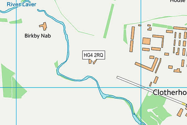 HG4 2RQ map - OS VectorMap District (Ordnance Survey) HG4 2RQ map - OS VectorMap District (Ordnance Survey)