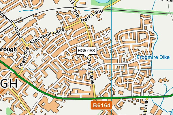 HG5 0AS map - OS VectorMap District (Ordnance Survey) HG5 0AS map - OS VectorMap District (Ordnance Survey)