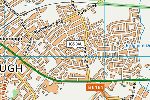 HG5 0AU map - OS VectorMap District (Ordnance Survey) HG5 0AU map - OS VectorMap District (Ordnance Survey)