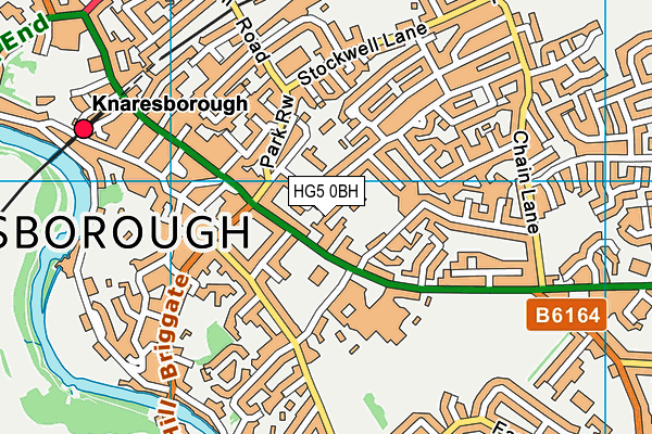 HG5 0BH map - OS VectorMap District (Ordnance Survey) HG5 0BH map - OS VectorMap District (Ordnance Survey)