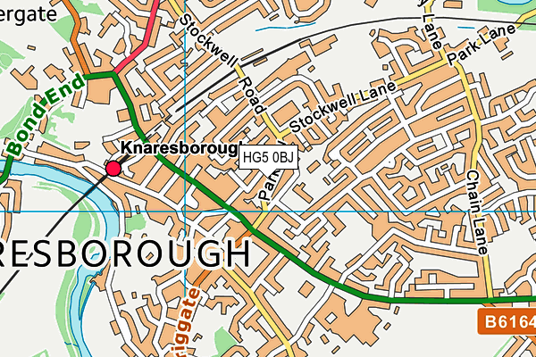 HG5 0BJ map - OS VectorMap District (Ordnance Survey) HG5 0BJ map - OS VectorMap District (Ordnance Survey)