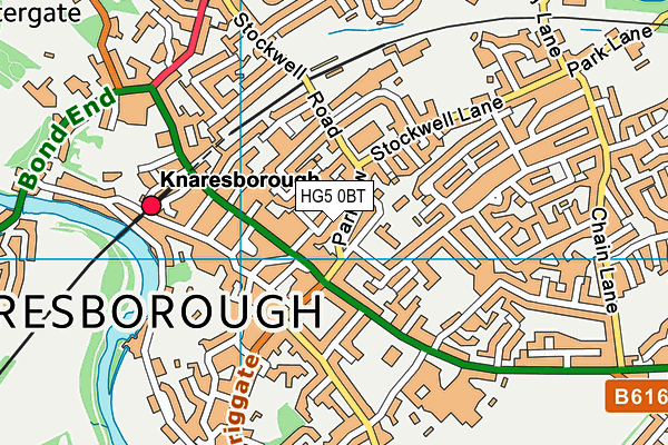 HG5 0BT map - OS VectorMap District (Ordnance Survey) HG5 0BT map - OS VectorMap District (Ordnance Survey)