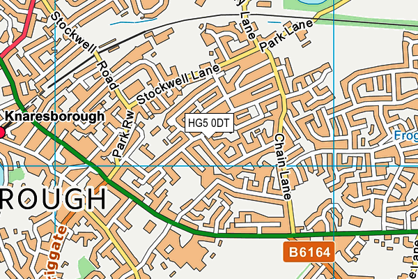 HG5 0DT map - OS VectorMap District (Ordnance Survey) HG5 0DT map - OS VectorMap District (Ordnance Survey)