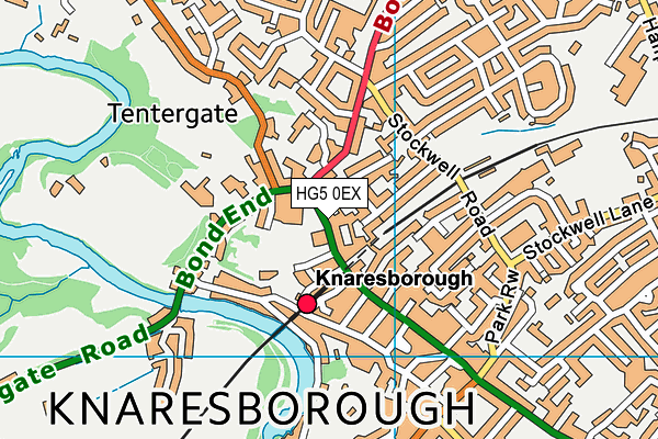 HG5 0EX map - OS VectorMap District (Ordnance Survey) HG5 0EX map - OS VectorMap District (Ordnance Survey)
