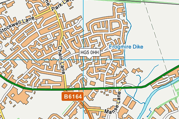 HG5 0HH map - OS VectorMap District (Ordnance Survey) HG5 0HH map - OS VectorMap District (Ordnance Survey)