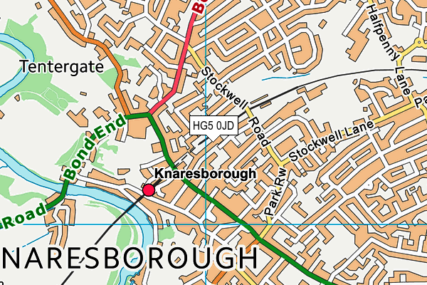 HG5 0JD map - OS VectorMap District (Ordnance Survey) HG5 0JD map - OS VectorMap District (Ordnance Survey)