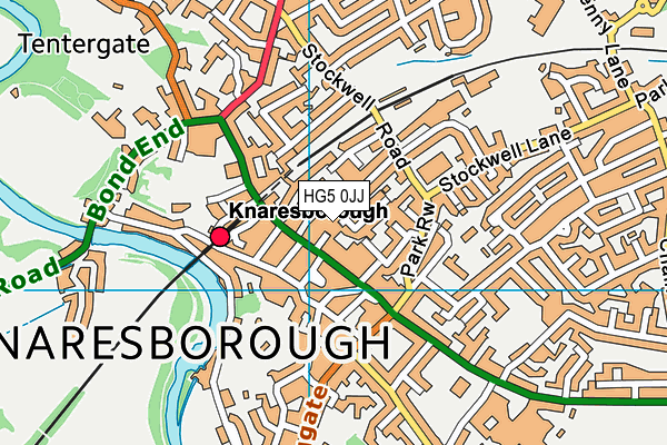 HG5 0JJ map - OS VectorMap District (Ordnance Survey) HG5 0JJ map - OS VectorMap District (Ordnance Survey)