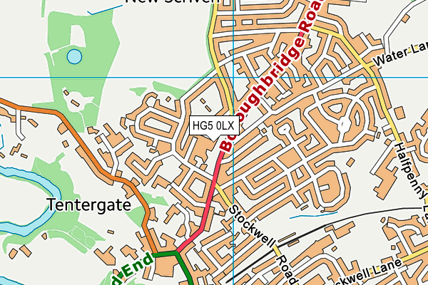 HG5 0LX map - OS VectorMap District (Ordnance Survey) HG5 0LX map - OS VectorMap District (Ordnance Survey)