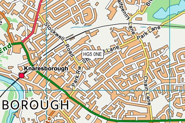 HG5 0NE map - OS VectorMap District (Ordnance Survey) HG5 0NE map - OS VectorMap District (Ordnance Survey)