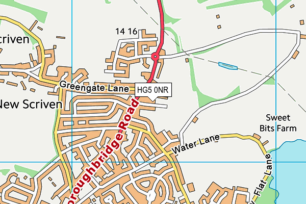 HG5 0NR map - OS VectorMap District (Ordnance Survey) HG5 0NR map - OS VectorMap District (Ordnance Survey)