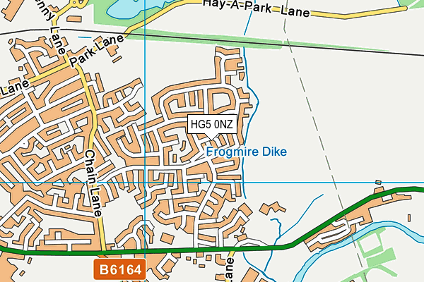 HG5 0NZ map - OS VectorMap District (Ordnance Survey) HG5 0NZ map - OS VectorMap District (Ordnance Survey)