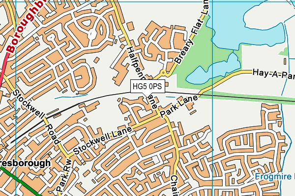 HG5 0PS map - OS VectorMap District (Ordnance Survey) HG5 0PS map - OS VectorMap District (Ordnance Survey)