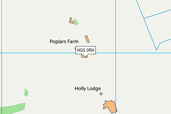 HG5 0RH map - OS VectorMap District (Ordnance Survey) HG5 0RH map - OS VectorMap District (Ordnance Survey)