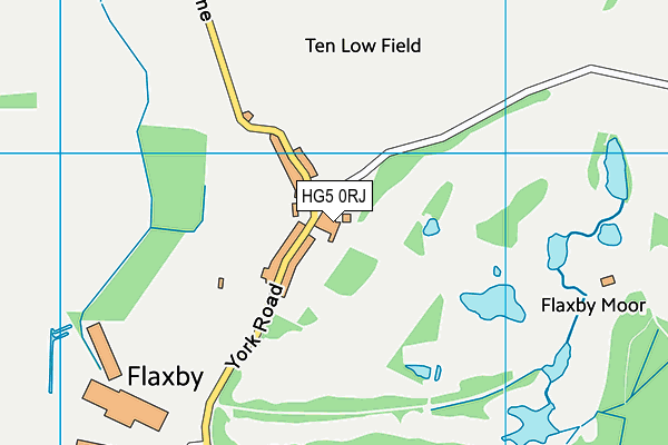 HG5 0RJ map - OS VectorMap District (Ordnance Survey) HG5 0RJ map - OS VectorMap District (Ordnance Survey)