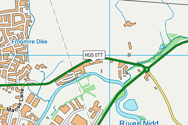 HG5 0TT map - OS VectorMap District (Ordnance Survey) HG5 0TT map - OS VectorMap District (Ordnance Survey)