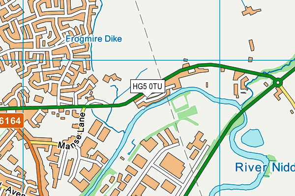 HG5 0TU map - OS VectorMap District (Ordnance Survey) HG5 0TU map - OS VectorMap District (Ordnance Survey)