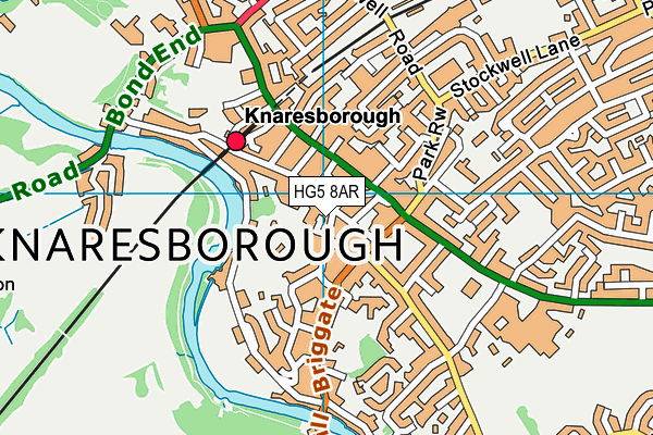 HG5 8AR map - OS VectorMap District (Ordnance Survey) HG5 8AR map - OS VectorMap District (Ordnance Survey)