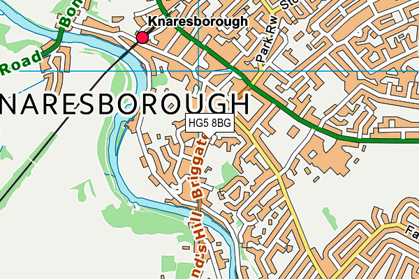 HG5 8BG map - OS VectorMap District (Ordnance Survey) HG5 8BG map - OS VectorMap District (Ordnance Survey)