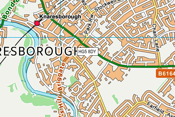 HG5 8DY map - OS VectorMap District (Ordnance Survey) HG5 8DY map - OS VectorMap District (Ordnance Survey)