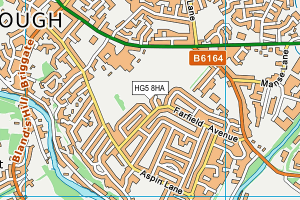 HG5 8HA map - OS VectorMap District (Ordnance Survey) HG5 8HA map - OS VectorMap District (Ordnance Survey)
