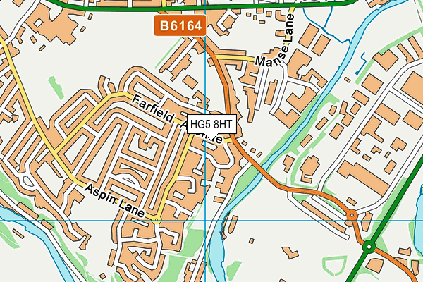 HG5 8HT map - OS VectorMap District (Ordnance Survey) HG5 8HT map - OS VectorMap District (Ordnance Survey)