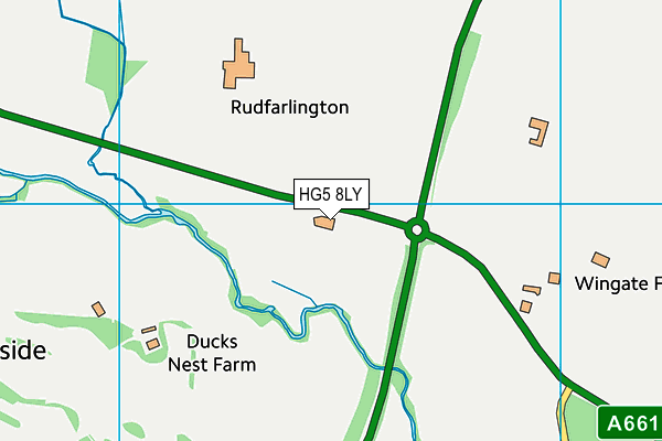 HG5 8LY map - OS VectorMap District (Ordnance Survey) HG5 8LY map - OS VectorMap District (Ordnance Survey)