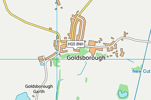 HG5 8NH map - OS VectorMap District (Ordnance Survey) HG5 8NH map - OS VectorMap District (Ordnance Survey)