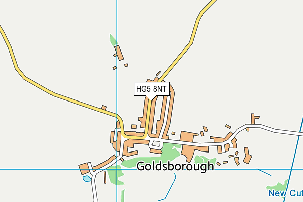 HG5 8NT map - OS VectorMap District (Ordnance Survey) HG5 8NT map - OS VectorMap District (Ordnance Survey)