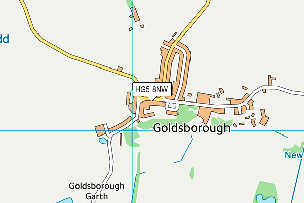 HG5 8NW map - OS VectorMap District (Ordnance Survey) HG5 8NW map - OS VectorMap District (Ordnance Survey)