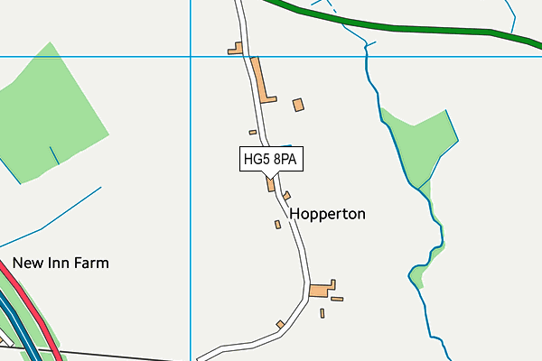HG5 8PA map - OS VectorMap District (Ordnance Survey) HG5 8PA map - OS VectorMap District (Ordnance Survey)