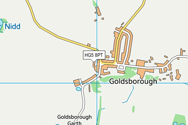 HG5 8PT map - OS VectorMap District (Ordnance Survey) HG5 8PT map - OS VectorMap District (Ordnance Survey)