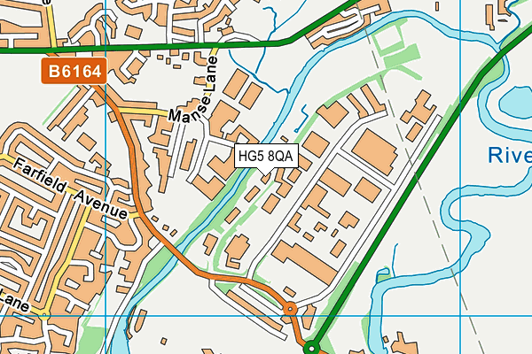 HG5 8QA map - OS VectorMap District (Ordnance Survey) HG5 8QA map - OS VectorMap District (Ordnance Survey)