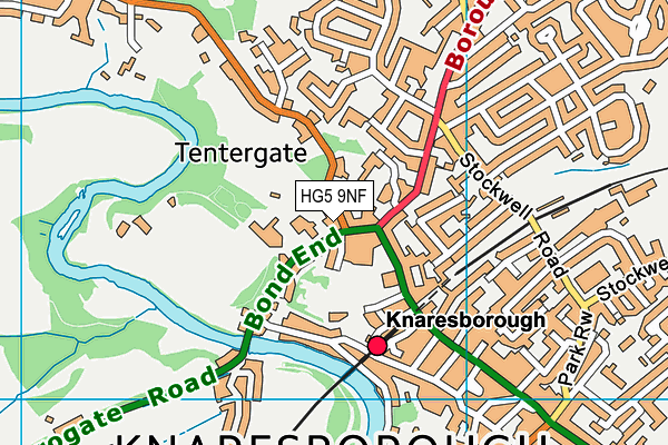 HG5 9NF map - OS VectorMap District (Ordnance Survey) HG5 9NF map - OS VectorMap District (Ordnance Survey)