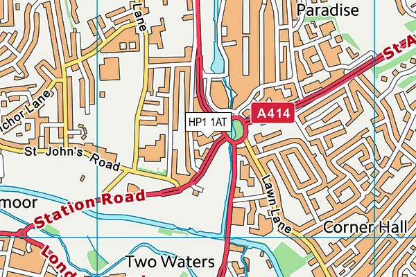 HP1 1AT map - OS VectorMap District (Ordnance Survey) HP1 1AT map - OS VectorMap District (Ordnance Survey)