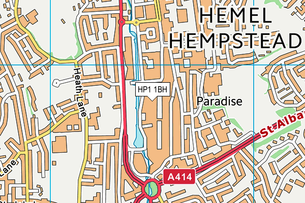 HP1 1BH map - OS VectorMap District (Ordnance Survey) HP1 1BH map - OS VectorMap District (Ordnance Survey)