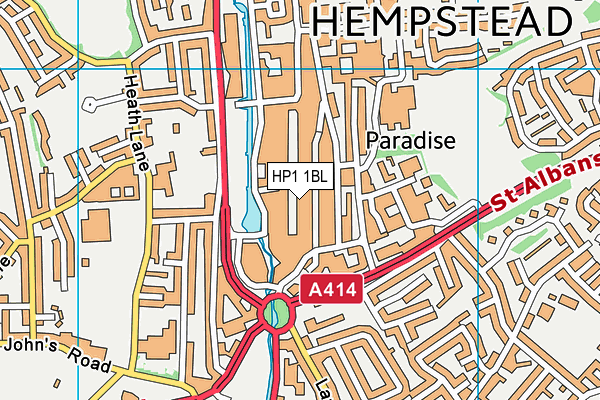 HP1 1BL map - OS VectorMap District (Ordnance Survey) HP1 1BL map - OS VectorMap District (Ordnance Survey)