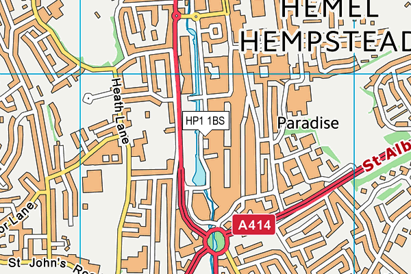 HP1 1BS map - OS VectorMap District (Ordnance Survey) HP1 1BS map - OS VectorMap District (Ordnance Survey)