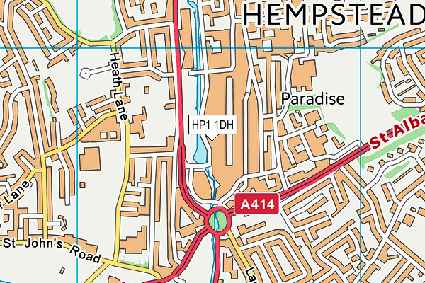 HP1 1DH map - OS VectorMap District (Ordnance Survey) HP1 1DH map - OS VectorMap District (Ordnance Survey)