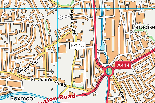 HP1 1JJ map - OS VectorMap District (Ordnance Survey) HP1 1JJ map - OS VectorMap District (Ordnance Survey)