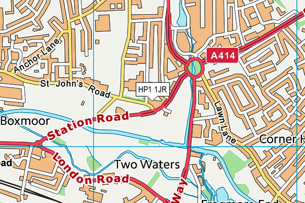 HP1 1JR map - OS VectorMap District (Ordnance Survey)
