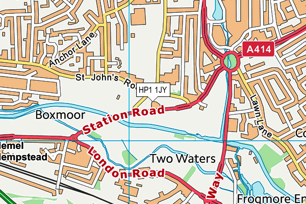 HP1 1JY map - OS VectorMap District (Ordnance Survey) HP1 1JY map - OS VectorMap District (Ordnance Survey)