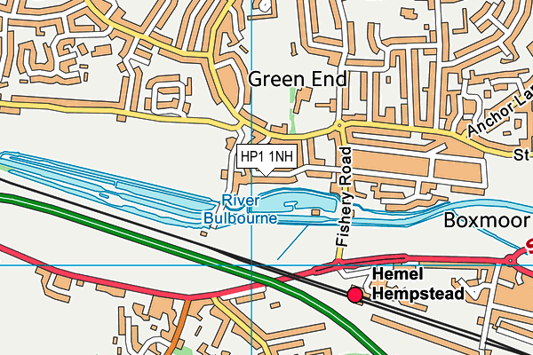HP1 1NH map - OS VectorMap District (Ordnance Survey) HP1 1NH map - OS VectorMap District (Ordnance Survey)